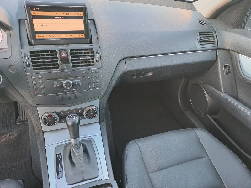 Mercedes-Benz C 220 2, 2CDI, AVTOMAT, КОЖА, снимка 14 - Автомобили и джипове - 52226396