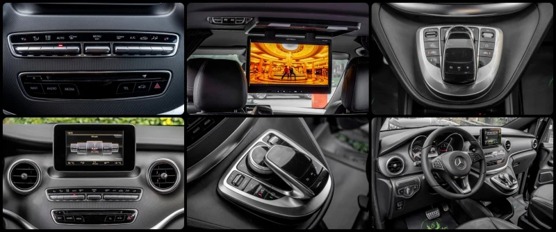 Mercedes-Benz Viano V220d* EXCLUSIVE* LONG* BUSINESS* TV* AMG, снимка 17 - Автомобили и джипове - 53489704