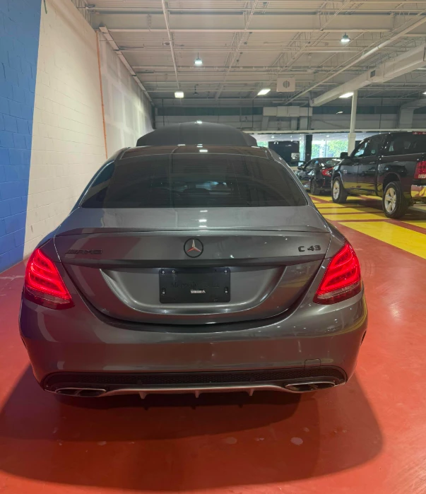 Mercedes-Benz C 43 AMG 4М* BURMERSTER* Ambient* Подгрев* Auto-dimming* , снимка 4 - Автомобили и джипове - 55966421
