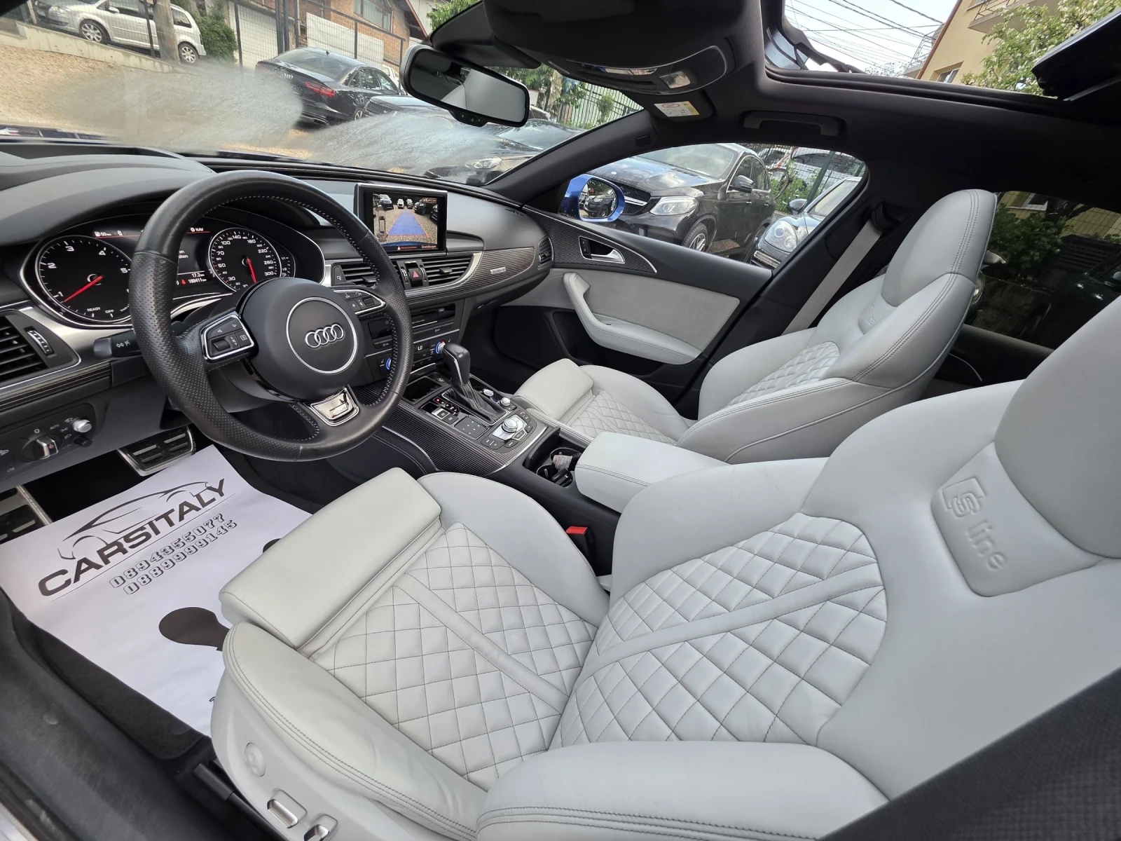 Audi A6 COMPETITION= ВАКУУМ= ПАНО= ХЕДЪП= ФУЛЛ, снимка 15 - Автомобили и джипове - 55059559