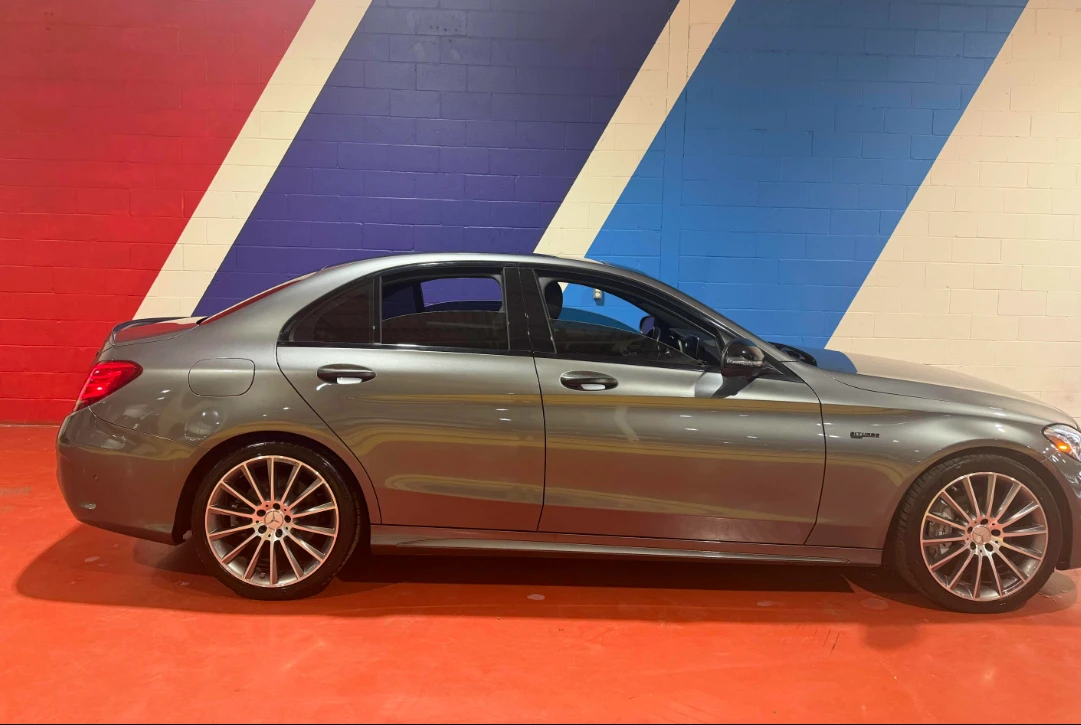 Mercedes-Benz C 43 AMG 4М* BURMERSTER* Ambient* Подгрев* Auto-dimming* , снимка 5 - Автомобили и джипове - 55966421