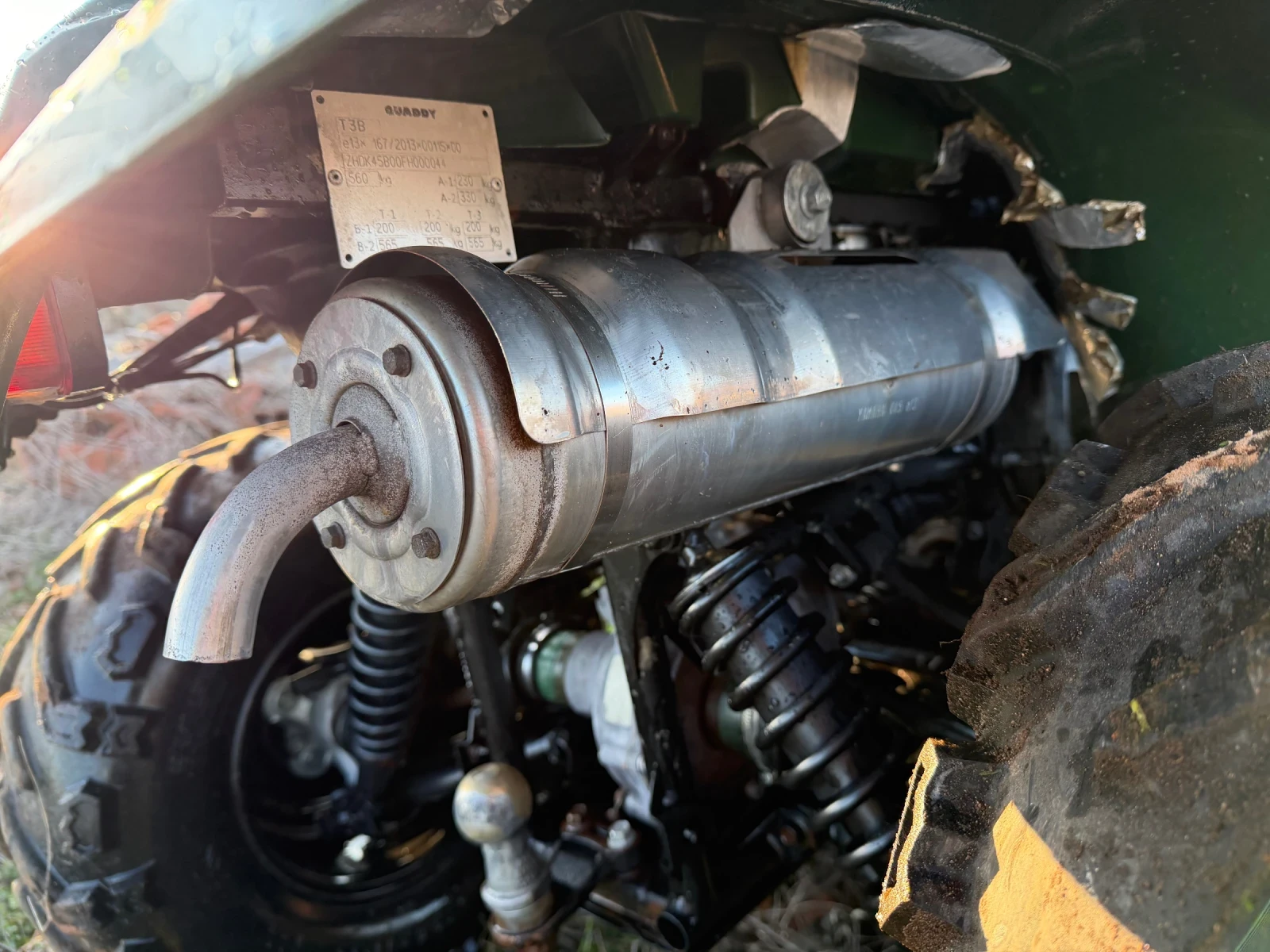 Yamaha Grizzly 450 Хидравлика EPS 4x4 - изображение 7