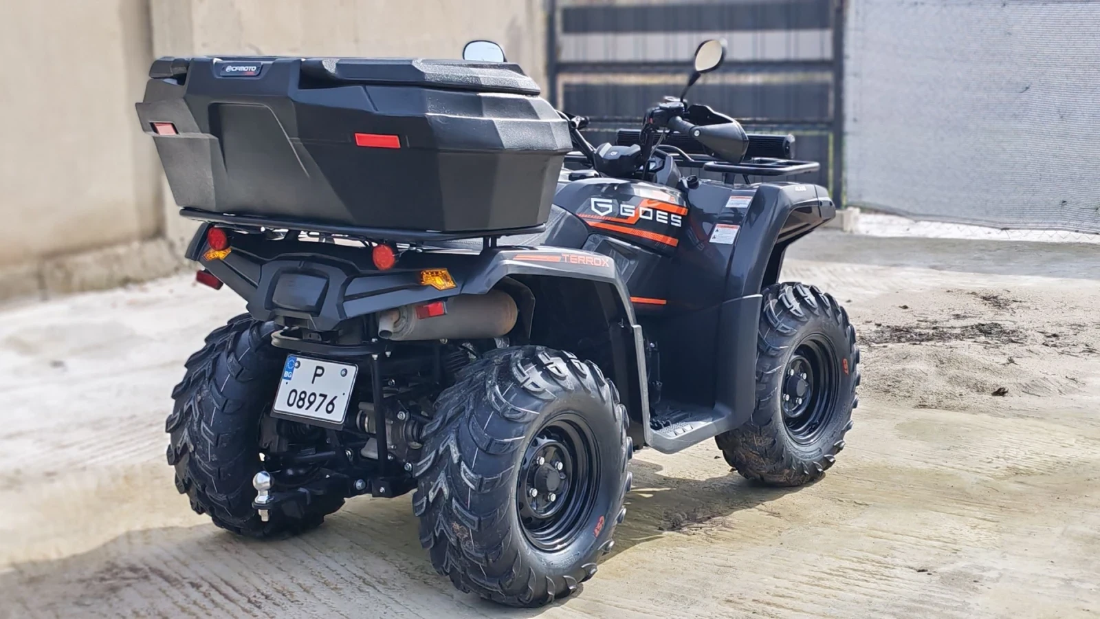 Cfmoto 450  Terrox на 530км. 4х4, снимка 8 - Мотоциклети и мототехника - 53440493