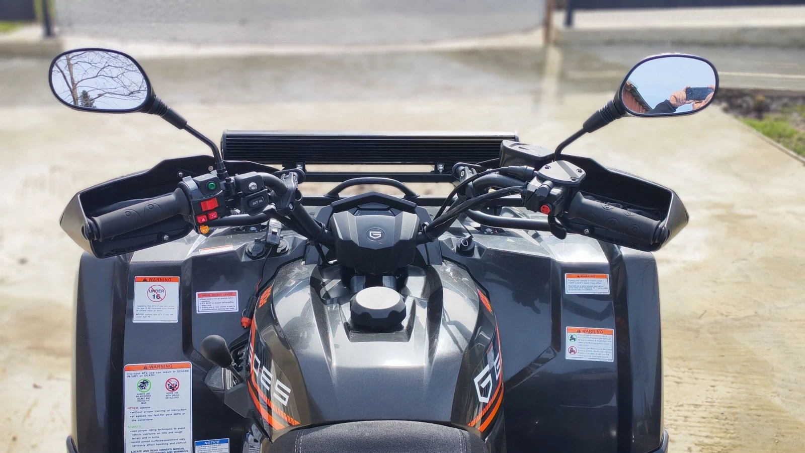 Cfmoto 450  Terrox на 530км. 4х4, снимка 5 - Мотоциклети и мототехника - 53440493