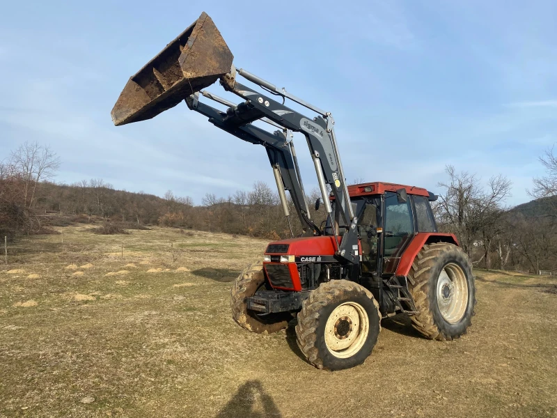 Трактор CASE IH 5150(132кс) с челен товарач КЛИМАТИК/ БАРТЕР