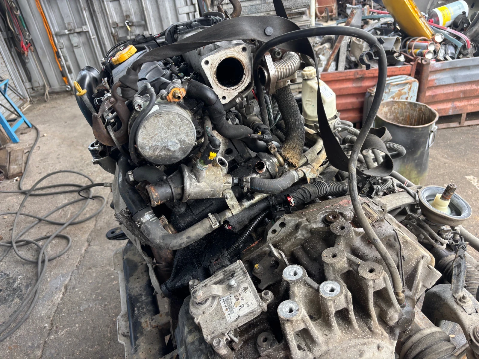 Двигател за Opel Zafira B 1.9CDTI Z19DT , снимка 4 - Части - 54820244