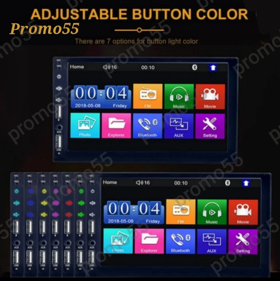    7  1Din MP5   Bluetooth 4x50W | Mobile.bg   9