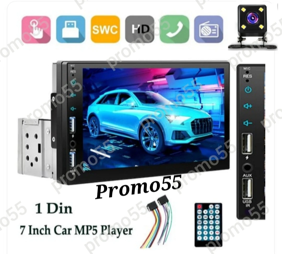    7  1Din MP5   Bluetooth 4x50W | Mobile.bg   2