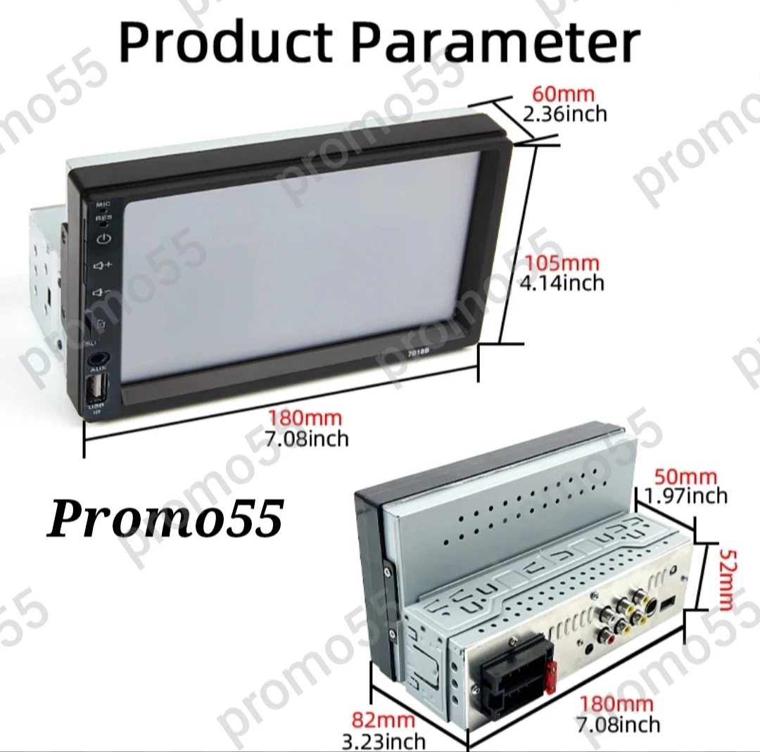    7  1Din MP5   Bluetooth 4x50W | Mobile.bg   10