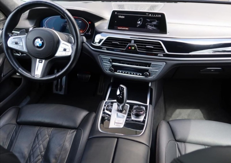 BMW 740 ОЧАКВАН ВНОС BMW 740d Long* M Premium* 3xTV* B&W, снимка 9 - Автомобили и джипове - 46447760