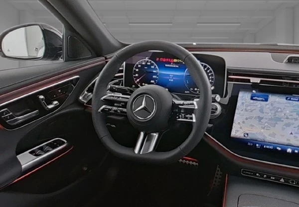 Mercedes-Benz E 300 e 4Matic = AMG Line = Advanced Plus Гаранция - изображение 6