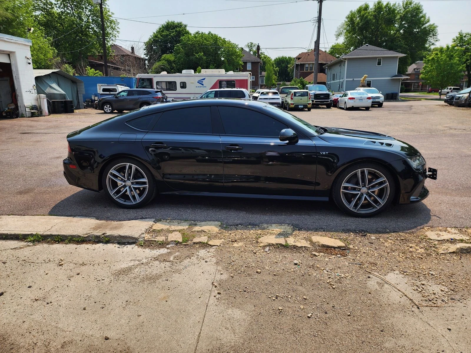 Audi S7 RS7ПАКЕТ* ОБДУХВАНЕ* PANO* KEYLESS* HEADUP - изображение 3