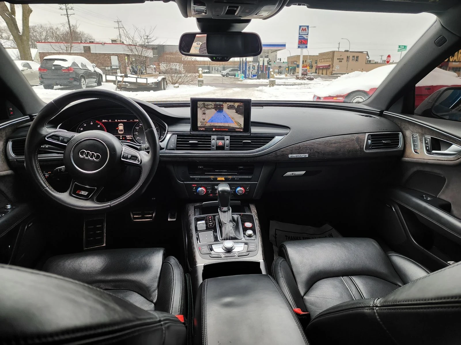Audi S7 RS7ПАКЕТ* ОБДУХВАНЕ* PANO* KEYLESS* HEADUP - изображение 10