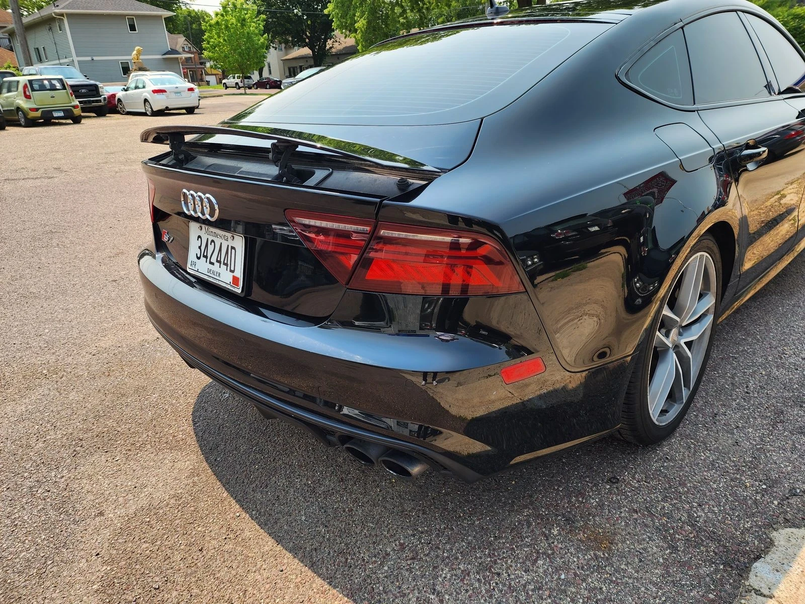 Audi S7 RS7ПАКЕТ* ОБДУХВАНЕ* PANO* KEYLESS* HEADUP - изображение 4