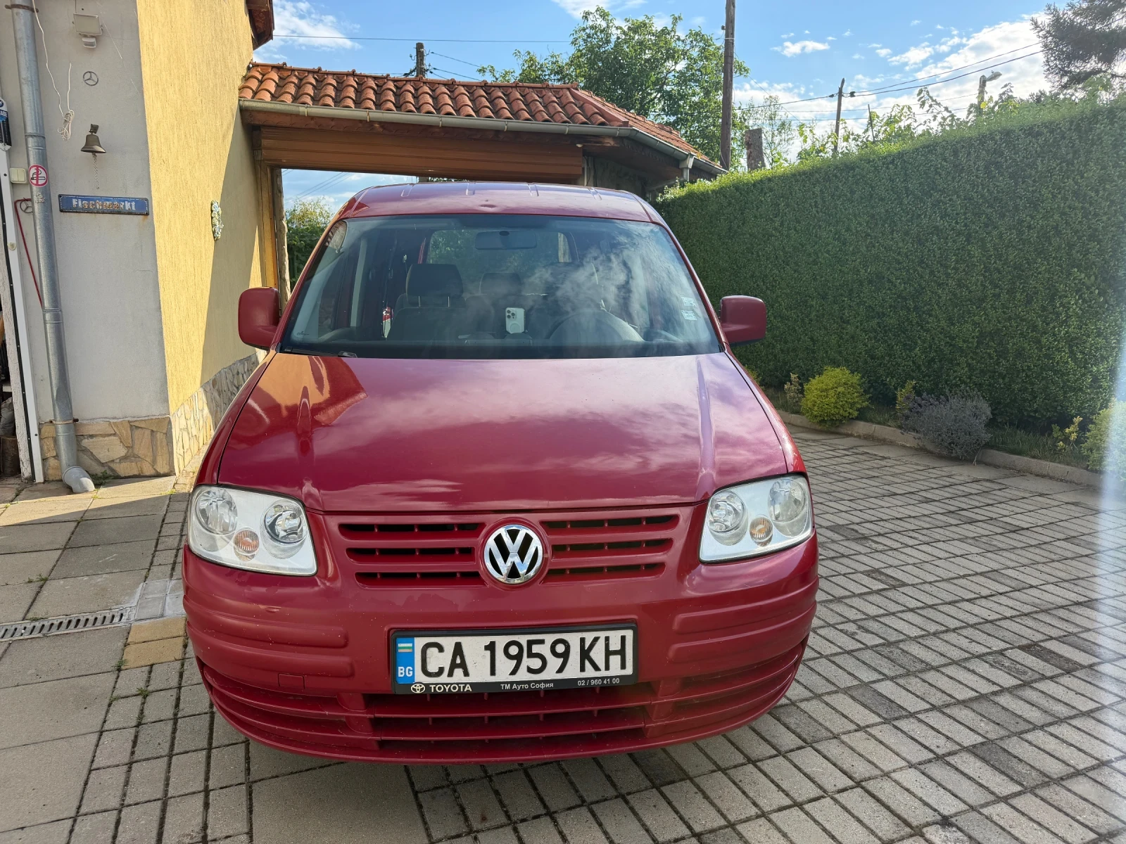 VW Caddy Метан