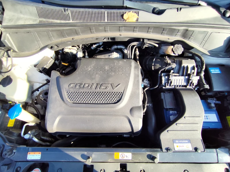 Hyundai Santa fe 2.2CRDi* АВТОМАТИК* КОЖА* 4X4* LED* , снимка 14 - Автомобили и джипове - 52855632