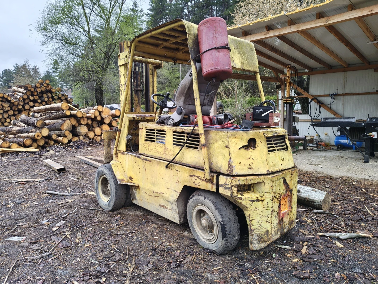 Мотокар BT 3 Цилиндъра Перкинс 1 , снимка 5 - Индустриална техника - 54278110