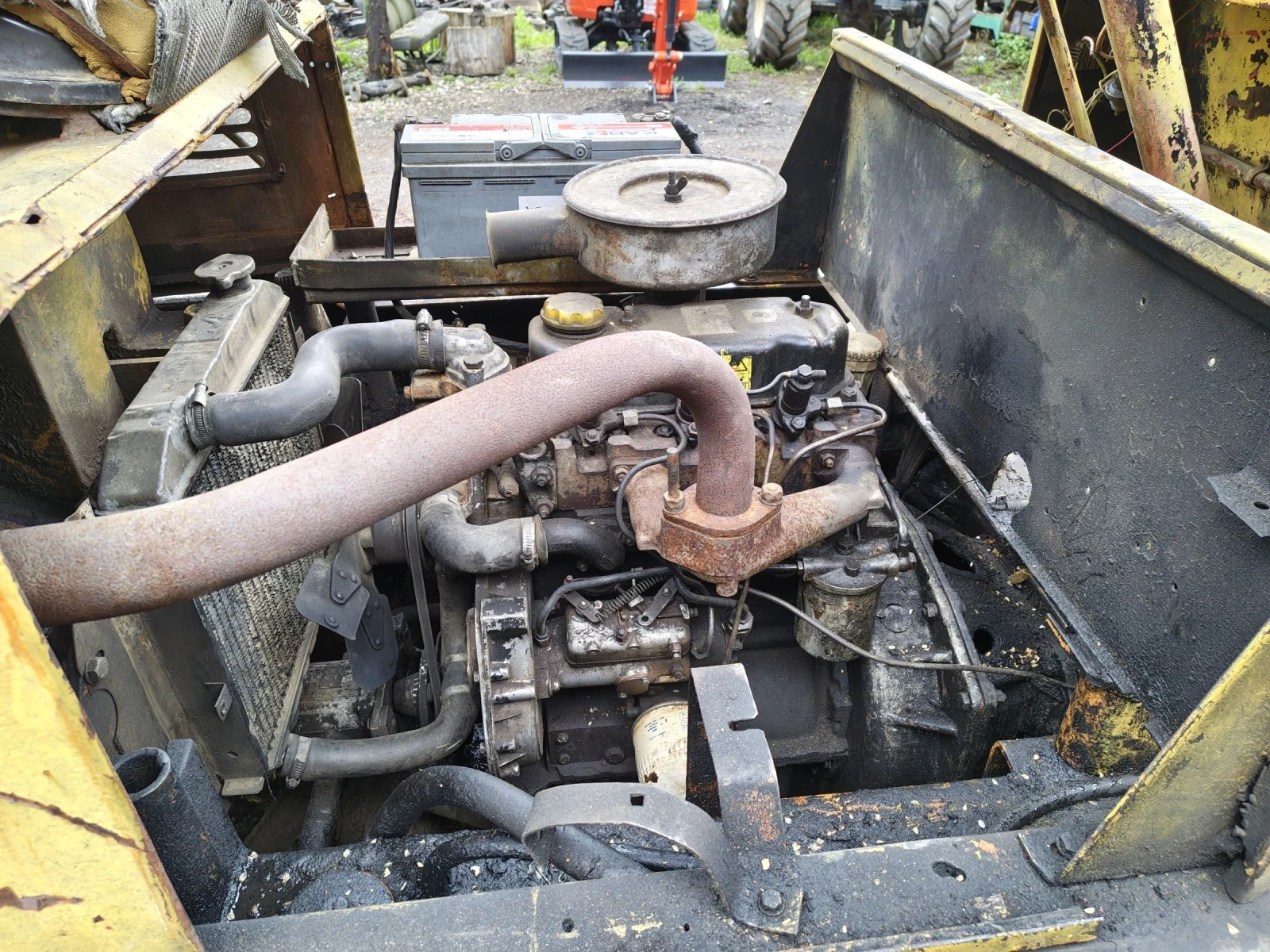 Мотокар BT 3 Цилиндъра Перкинс 1 , снимка 10 - Индустриална техника - 54278110