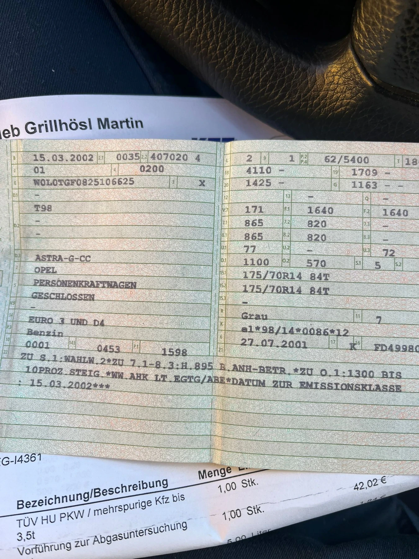 Opel Astra G-CC - изображение 10