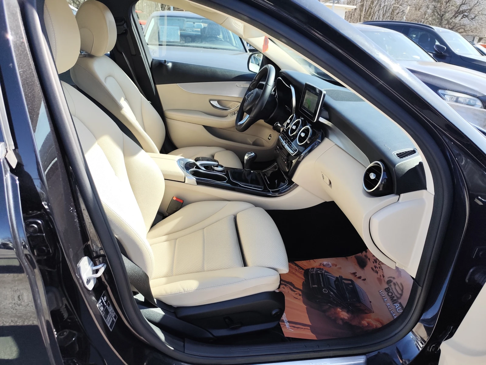 Mercedes-Benz C 220 2.2D* EURO6B* LED* NAVI* КОЖА* , снимка 13 - Автомобили и джипове - 53770064