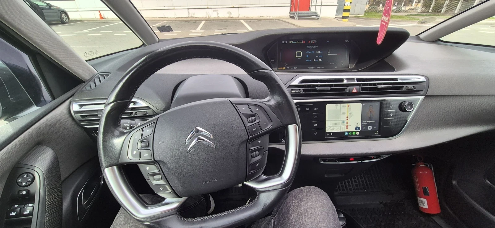 Citroen C4 Picasso 1.6 e-HDI | фабрично без AdBlue | Android/Carplay, снимка 9 - Автомобили и джипове - 54181801