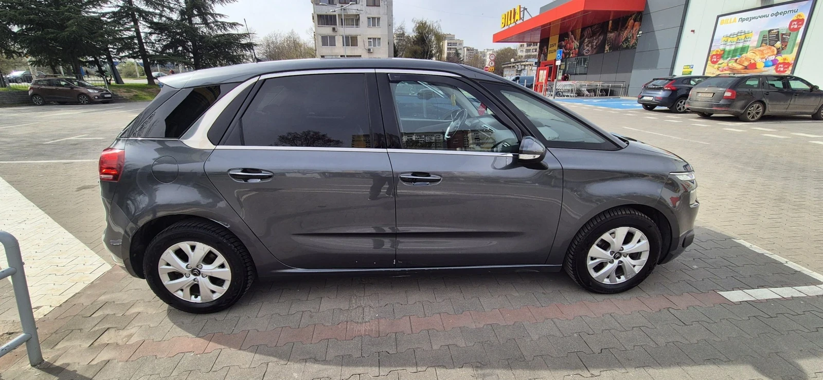 Citroen C4 Picasso 1.6 e-HDI | фабрично без AdBlue | Android/Carplay, снимка 7 - Автомобили и джипове - 54181801