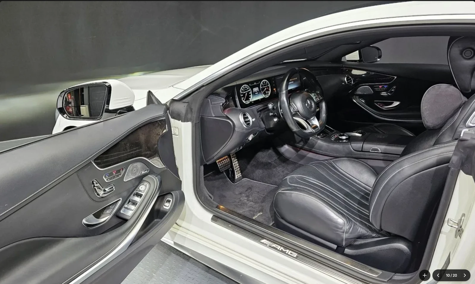 Mercedes-Benz S 63 AMG BURMESTER | ОБДУХВАНЕ | DISTRONIC | 360 , снимка 10 - Автомобили и джипове - 55177068