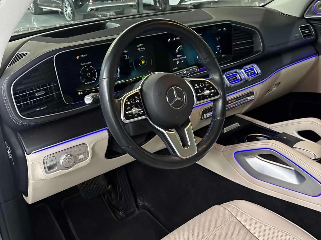 Mercedes-Benz GLE 450 BURMESTER/ДИСТРОНИК/ПАНОРАМА/360/HUD, снимка 7 - Автомобили и джипове - 54952976