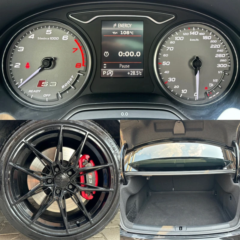 Audi S3 MATRIX#EXCLUSIVE#PANORAMA#KEYLESS#B&O#104000KM!, снимка 17 - Автомобили и джипове - 47063942