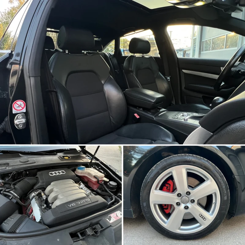 Audi A6 3.2 FSI S-LINE ПЕРФЕКТНО СЪСТОЯНИЕ!, снимка 15 - Автомобили и джипове - 51454399