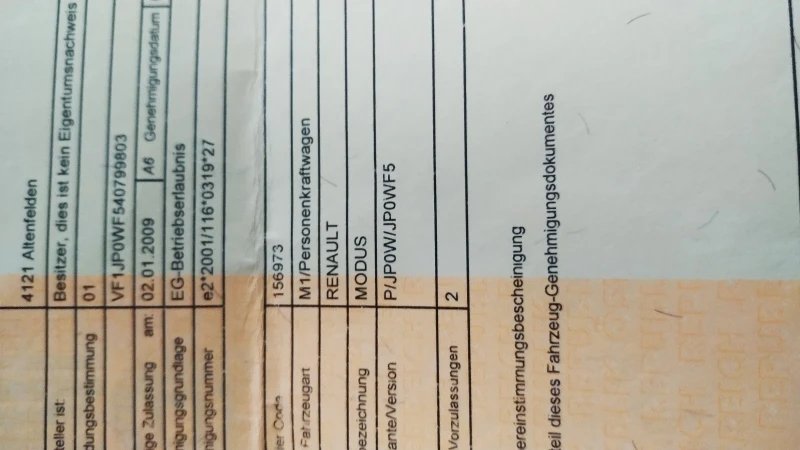 Renault Modus Grand Modus 1.2 Tce, снимка 11 - Автомобили и джипове - 53133520