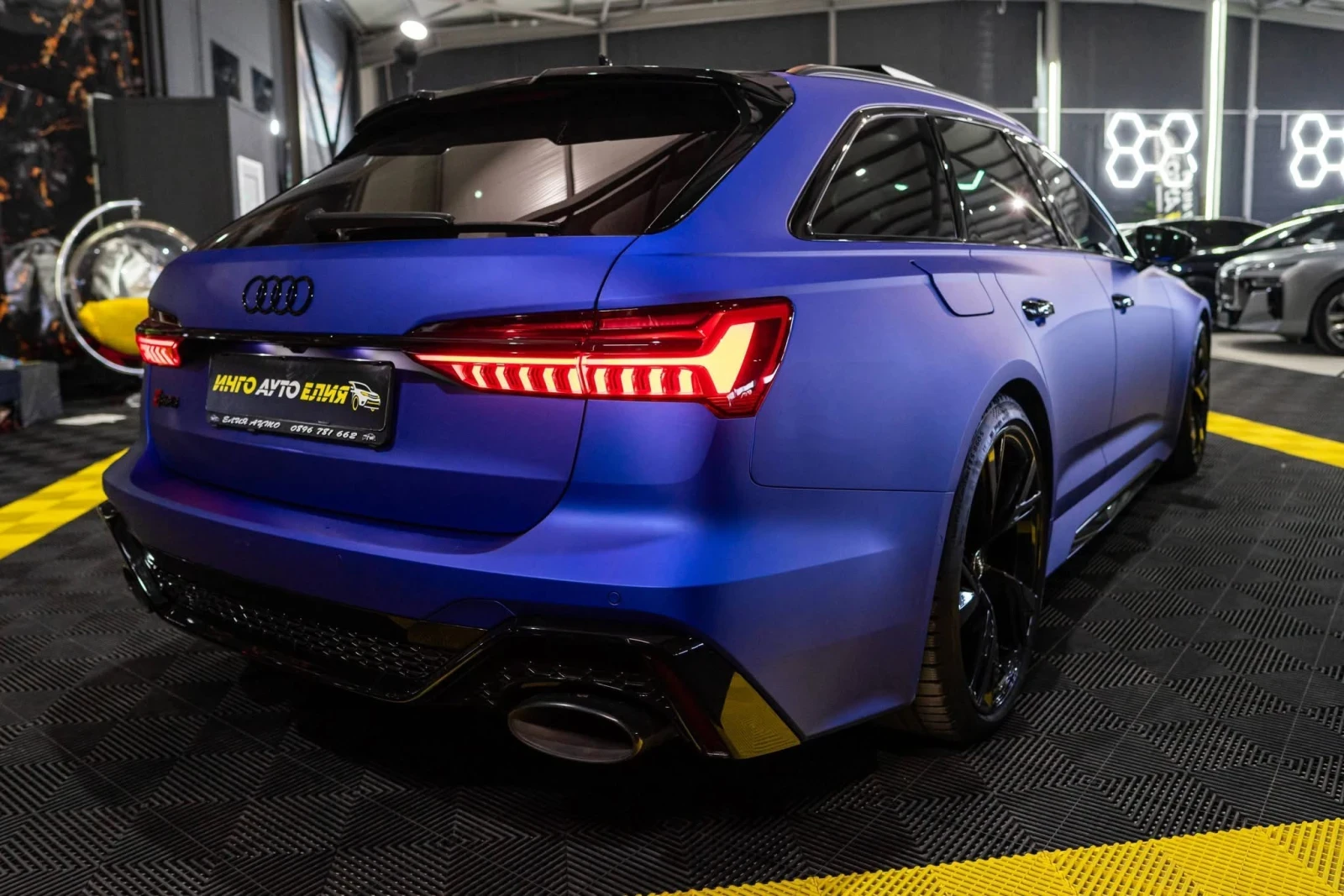 Audi Rs6 4.0 V8 STAGE 1 CARBON CERAMIC B&O ЛИЗИНГ 100%, снимка 10 - Автомобили и джипове - 53746285