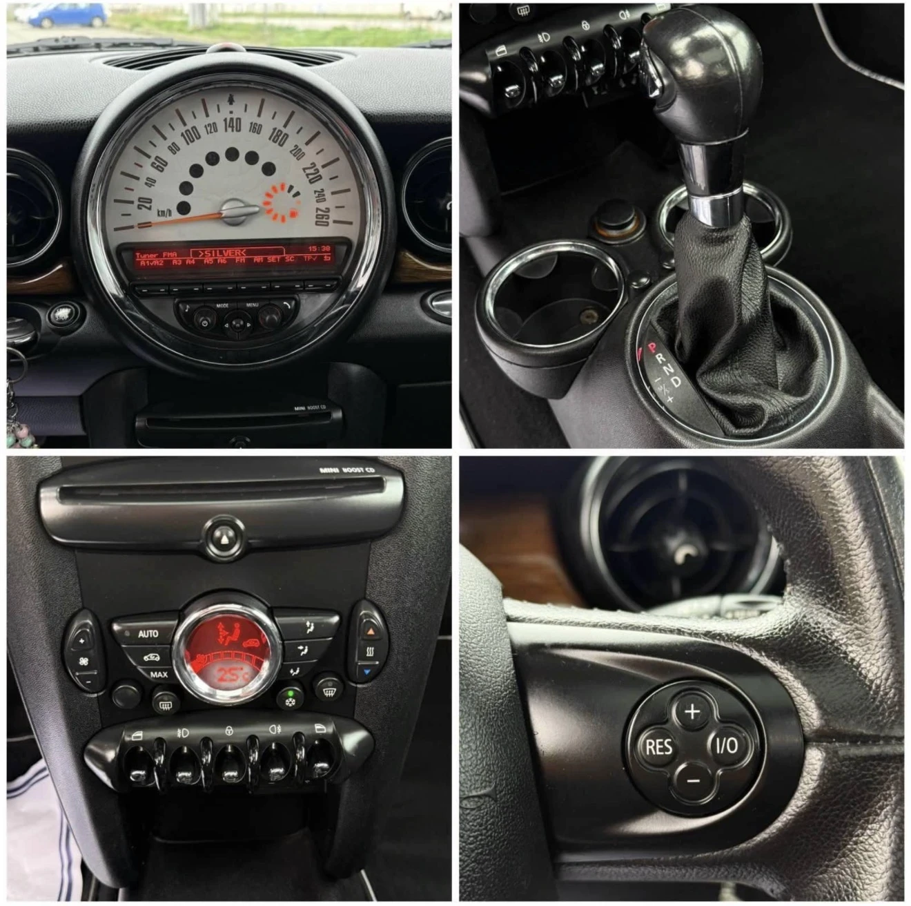 Mini Clubman 1.6d автомат/панорама/обслужена, снимка 10 - Автомобили и джипове - 54810336