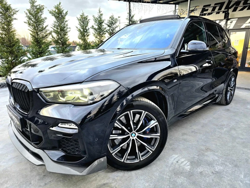 BMW X5 3.0D XDRIVE FULL M PACK CARBON ПАНО ЛИЗИНГ 100%, снимка 1 - Автомобили и джипове - 48075019