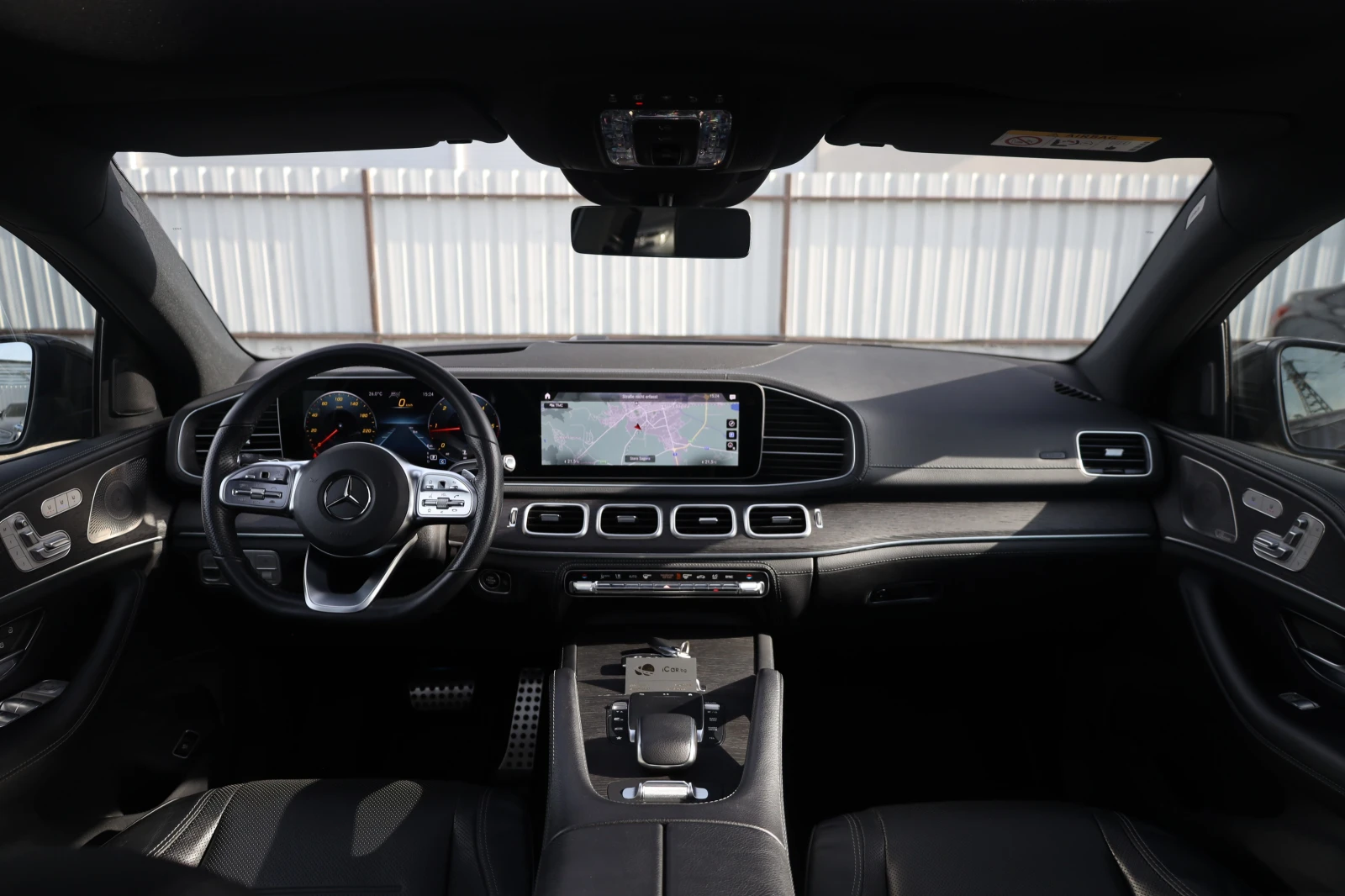 Mercedes-Benz GLE 400 d AMG Coupe 4M AIR KeyGO PANO 360 ОБДУХВ BURM 22&#, снимка 12 - Автомобили и джипове - 54686026