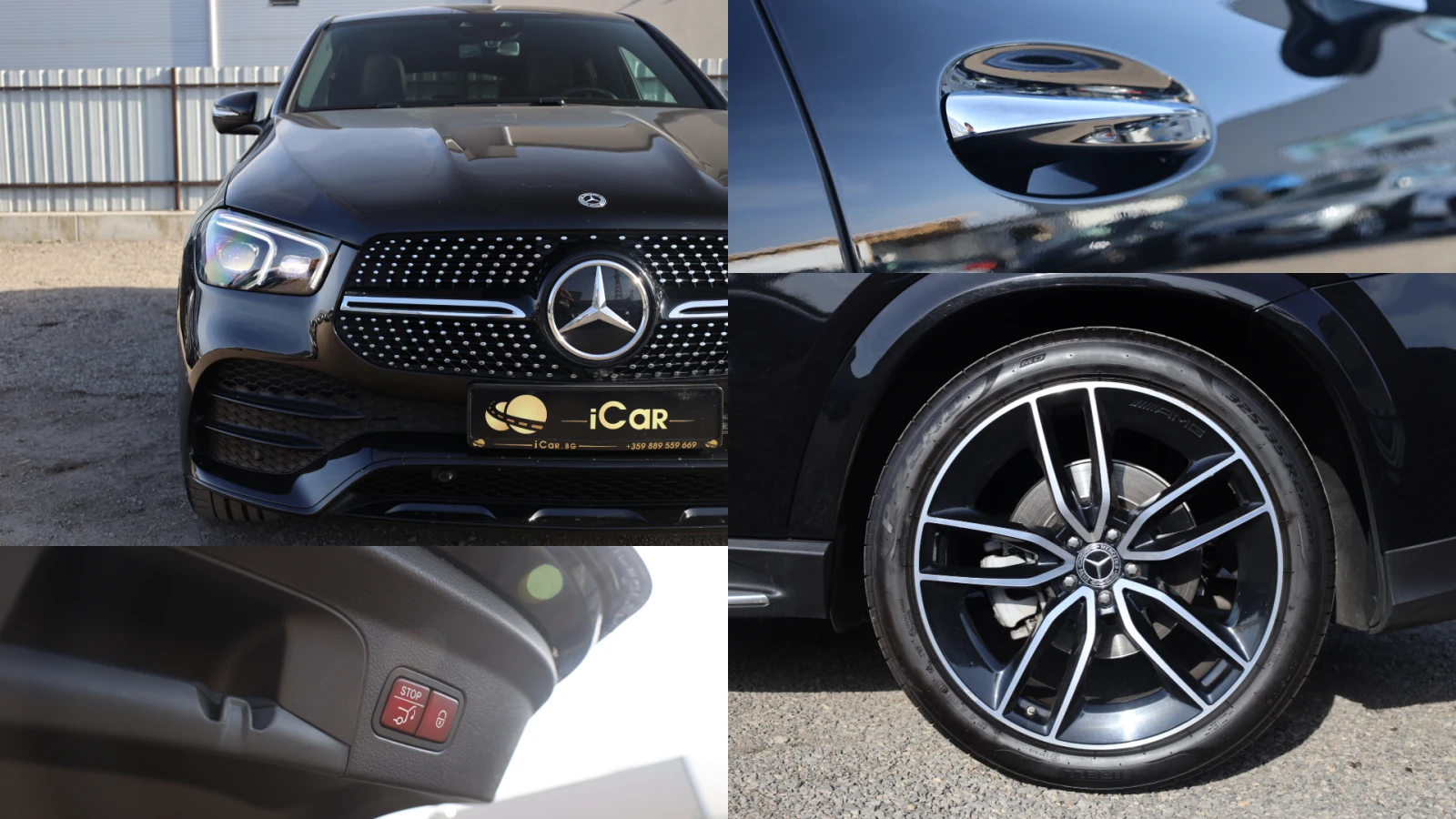 Mercedes-Benz GLE 400 d AMG Coupe 4M AIR KeyGO PANO 360 ОБДУХВ BURM 22&#, снимка 16 - Автомобили и джипове - 54686026