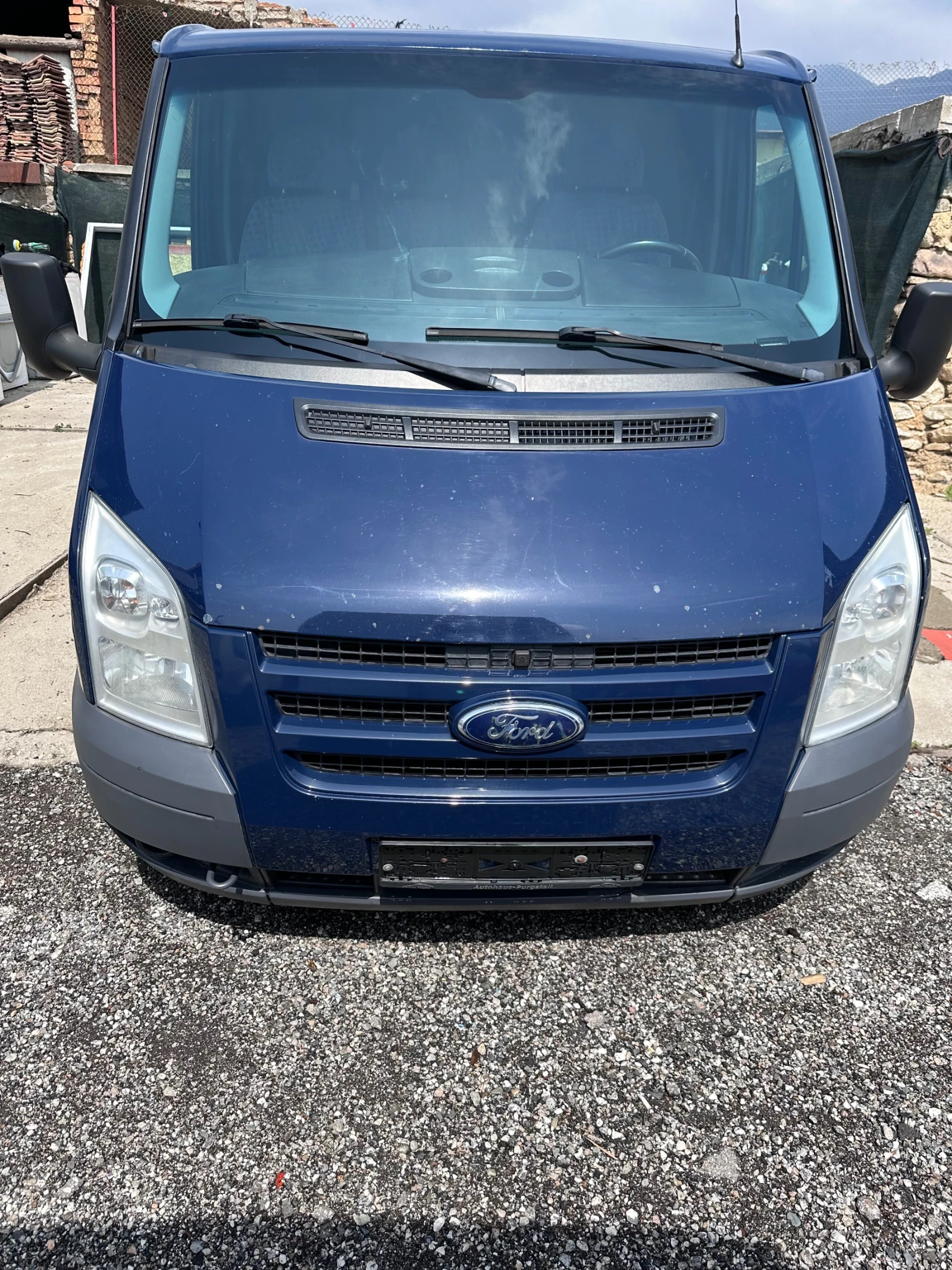 Ford Transit Нов внос/Реален пробег/Климатик, снимка 3 - Бусове и автобуси - 54181572
