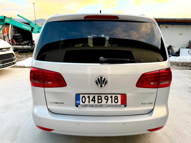 VW Touran 2.0TDI 6+ 1, снимка 6 - Автомобили и джипове - 48869177