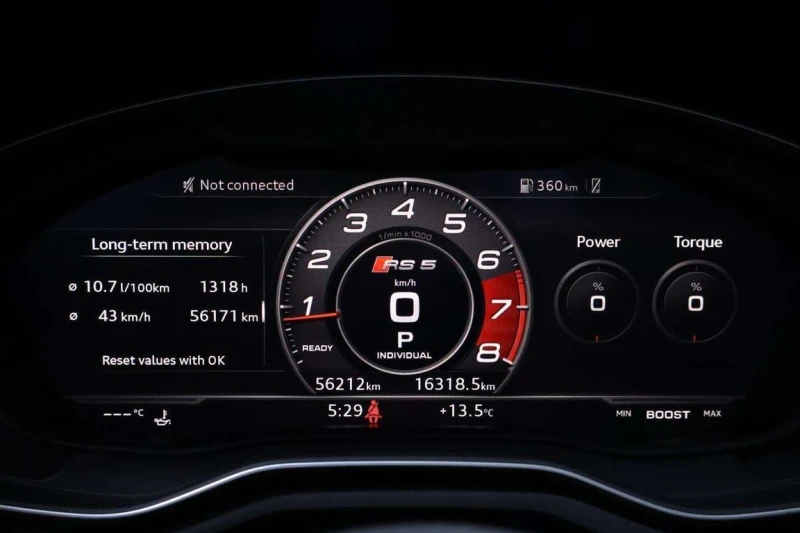 Audi Rs5 * quattro * CARFAX * ЦЕНА ДО БГ, снимка 16 - Автомобили и джипове - 53404416