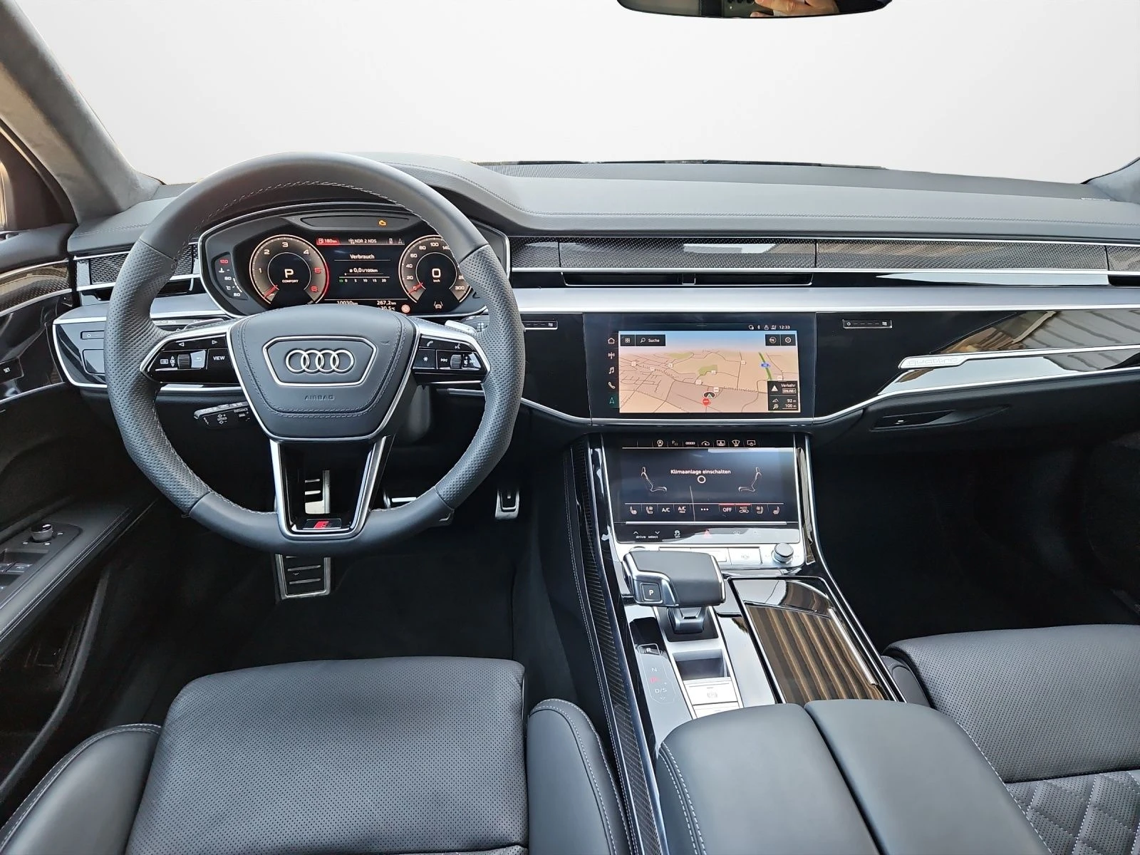 Audi A8 50 TDI Quattro = S-line= Гаранция - изображение 7