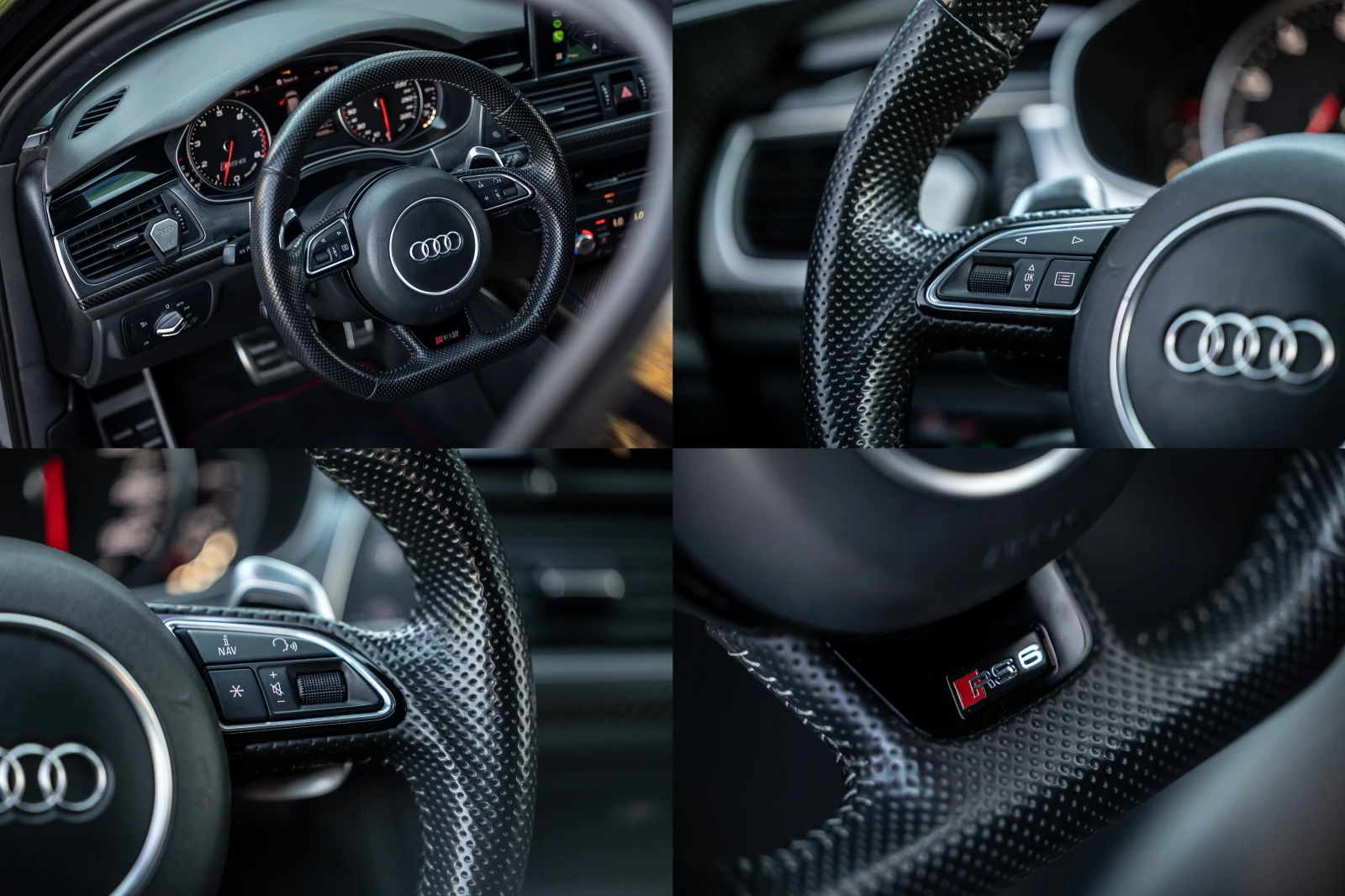 Audi Rs6 Carbon package/Alcantara/�������� ������� | Mobile.bg � ����������� 14