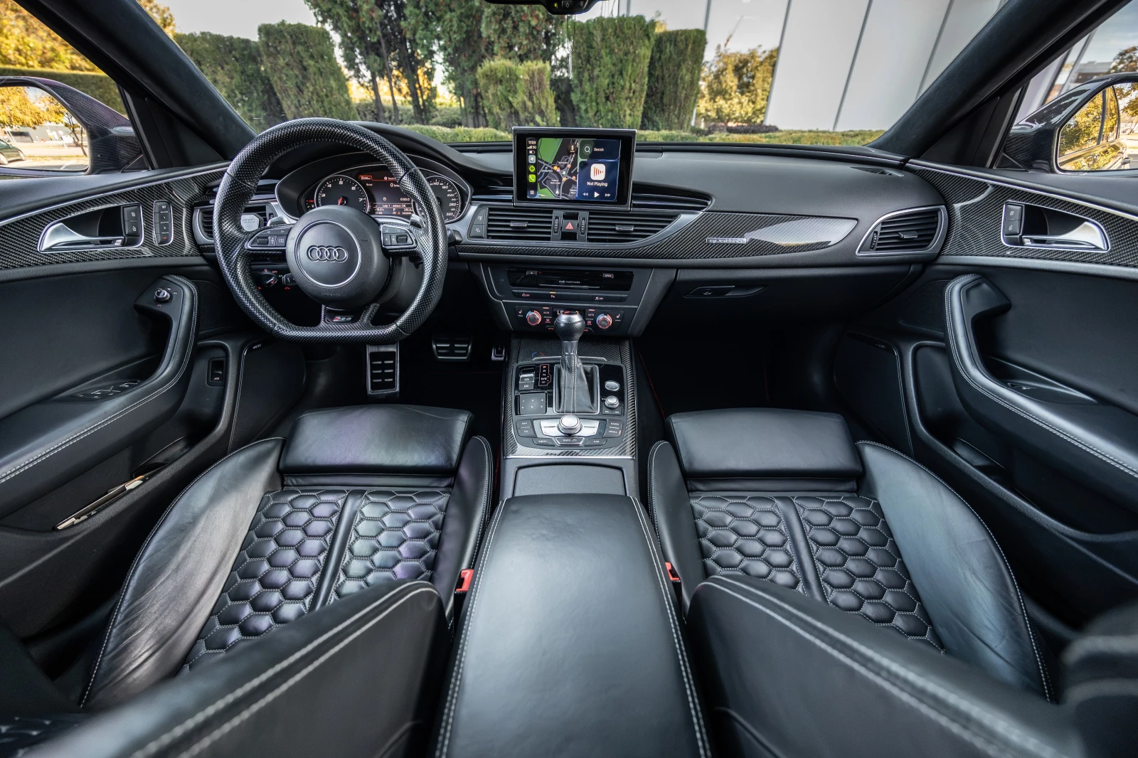 Audi Rs6 Carbon package/Alcantara/�������� ������� | Mobile.bg � ����������� 10