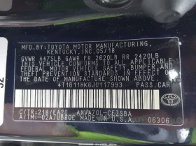 Toyota Camry SE * Крайна цена*  - 11900 € / 23274.38 лв. - 65232888 9