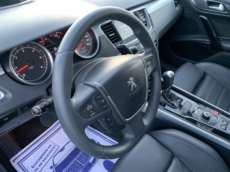 Peugeot 508 2.2HDI/GT/БЯЛА ПЕРЛА, снимка 9 - Автомобили и джипове - 52621172