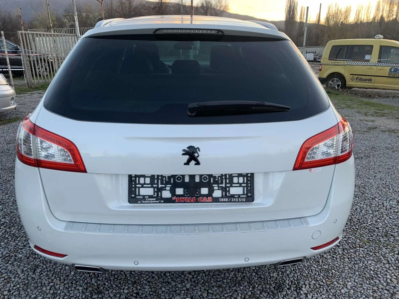 Peugeot 508 2.2HDI/GT/БЯЛА ПЕРЛА, снимка 5 - Автомобили и джипове - 52621172