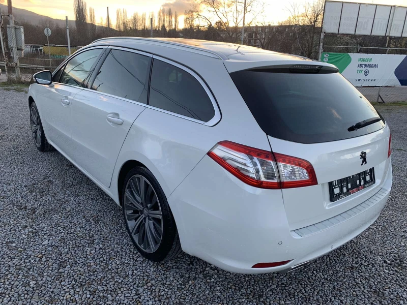 Peugeot 508 2.2HDI/GT/БЯЛА ПЕРЛА, снимка 6 - Автомобили и джипове - 52621172