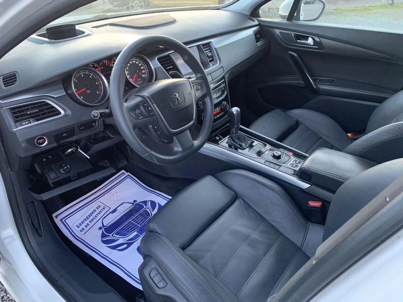 Peugeot 508 2.2HDI/GT/БЯЛА ПЕРЛА, снимка 8 - Автомобили и джипове - 52621172