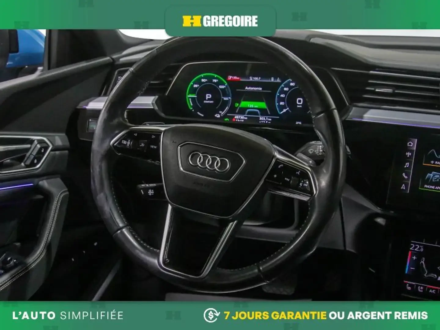 Audi E-Tron /360/B&O/ОБДУХВАНЕ/АВТОКРЕДИТ, снимка 13 - Автомобили и джипове - 54761875
