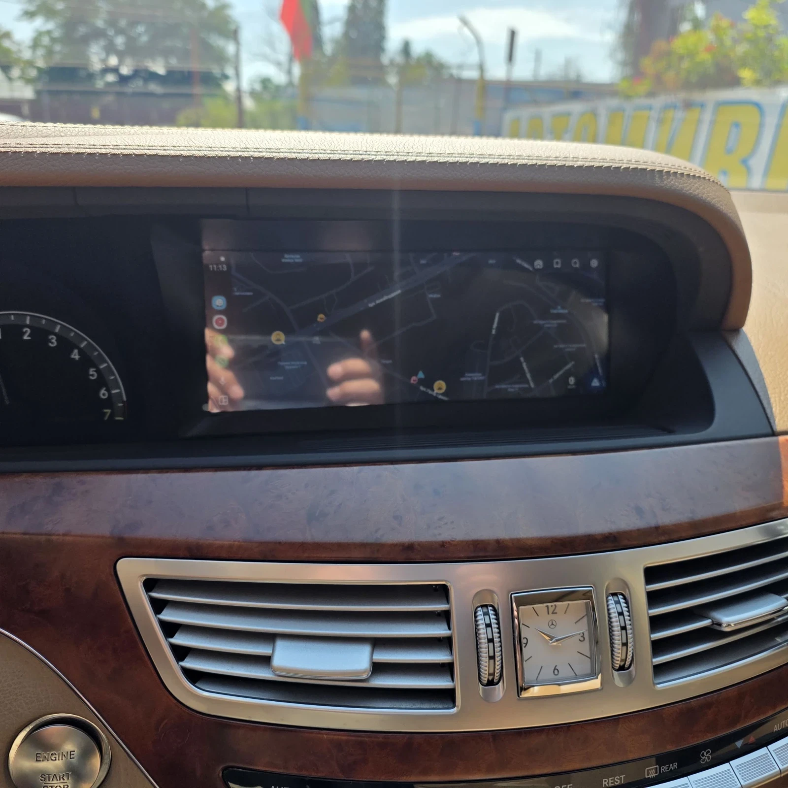 Mercedes-Benz S 500 4matic LPG, снимка 10 - Автомобили и джипове - 55249349