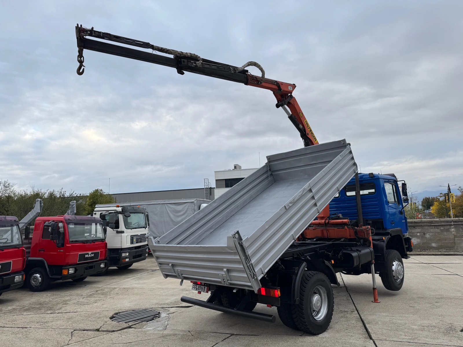 Man 17.232 Palfinger 8000 , 4x4  - изображение 4